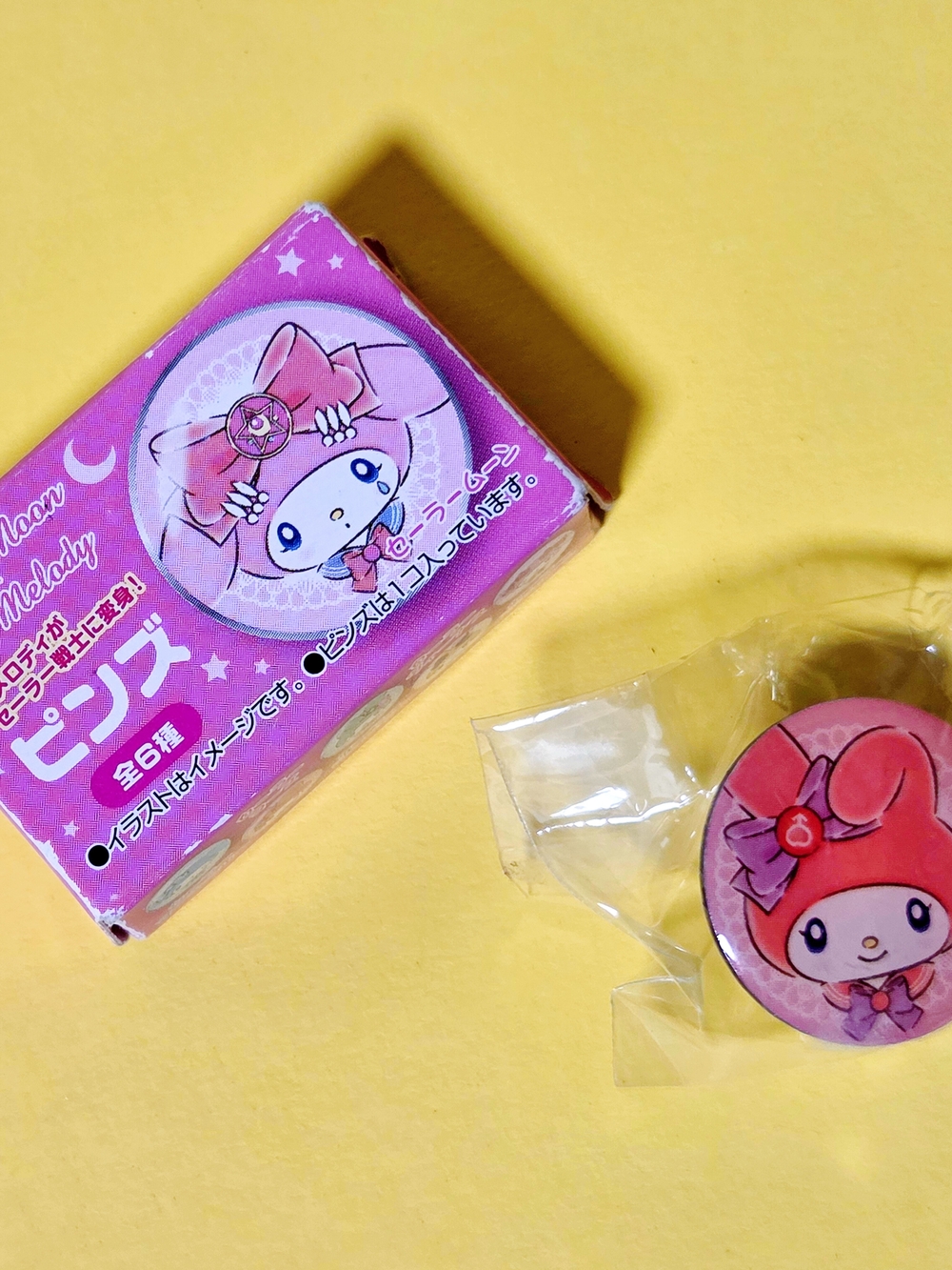 Melody x Sailor Moon collaboration pin Sailor Mars